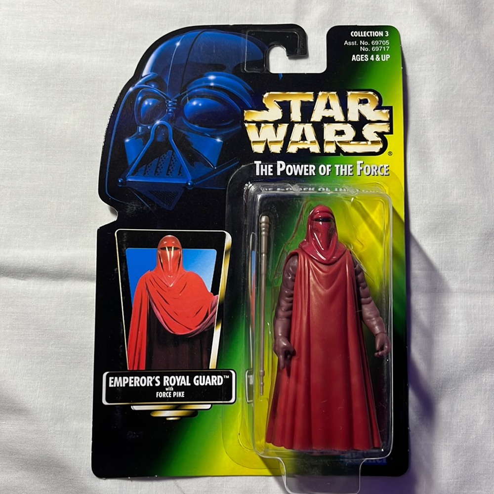 STAR WARS The power of the force EMPEROR’S ROYAL GUARD Action figure 1997.